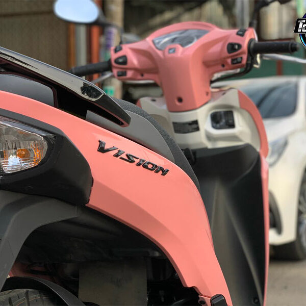 Honda Vision có thêm màu hồng nữ tính  CafeAutoVn
